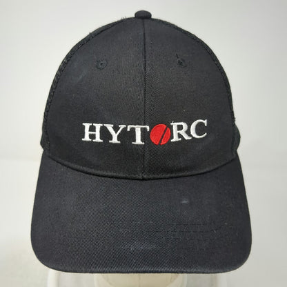 HYTORC Trucker Hat Black One Size Mesh Back Snapback Embroidered Logo Industrial