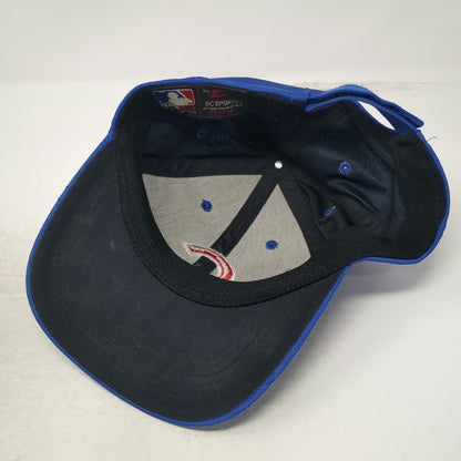 OC Sports Chicago Cubs MLB Baseball Cap Blue One Size Strapback Logo Hat OSFM