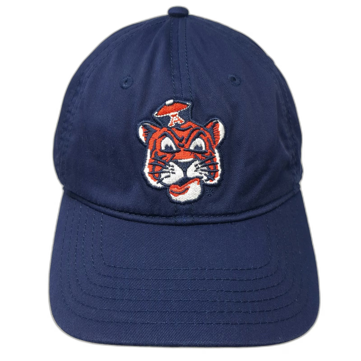 Auburn Tigers NCAA Under Armour Blue One Size Cap Mascot Logo Slideback Hat