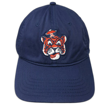 Auburn Tigers NCAA Under Armour Blue One Size Cap Mascot Logo Slideback Hat