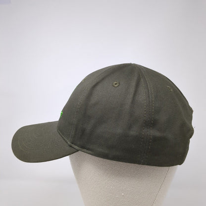 John Deere Snapback Hat Gray One Size Adjustable Embroidered 6 Panel