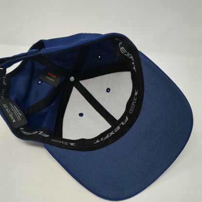 Buddha Gear Strapback Hat Blue One Size Adjustable Flexfit 110 Yupoong
