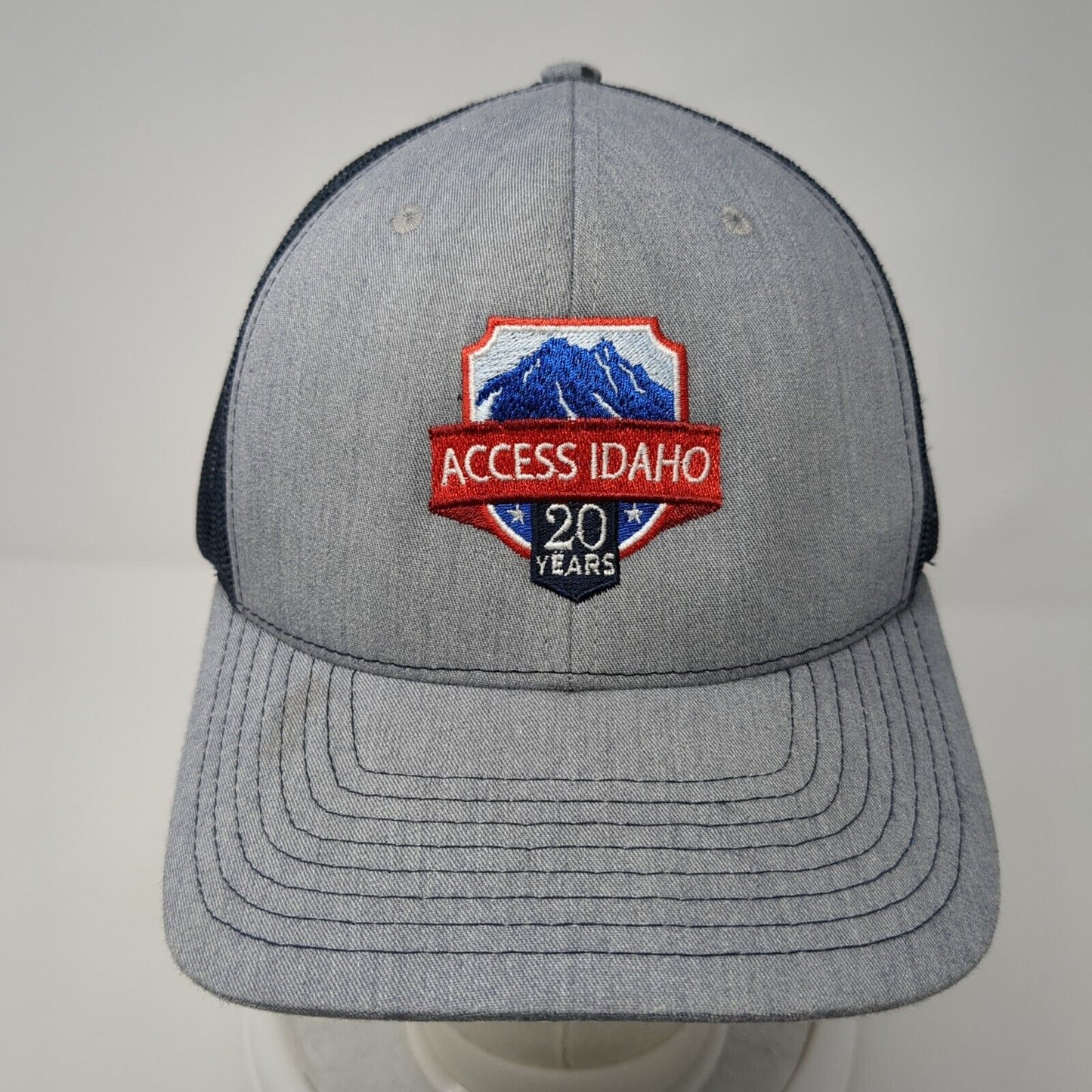 Access Idaho 20 Years Snapback Trucker Hat Multi One Size Mesh Back