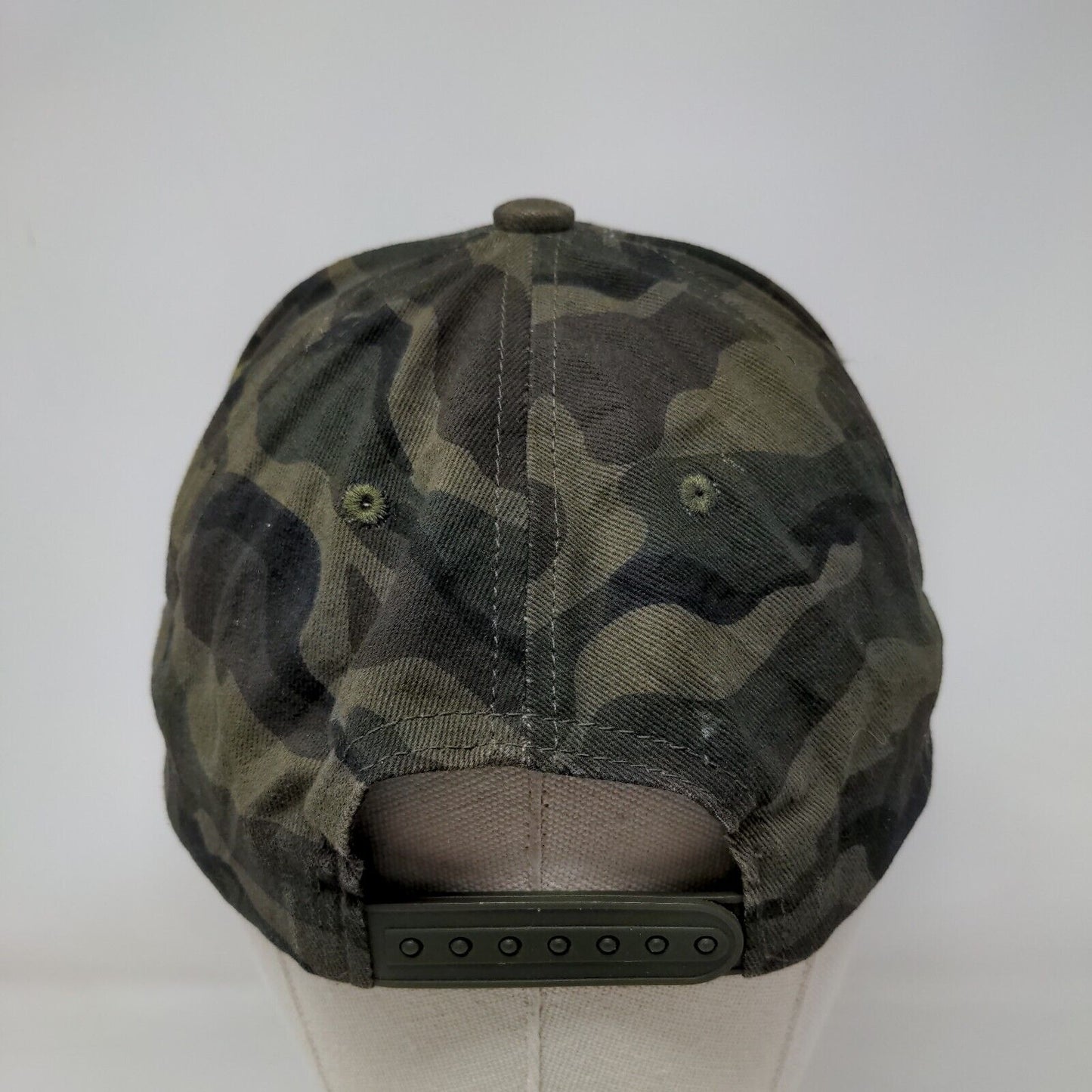 Wookles & Co. Lizard Snapback Hat One Size Camo Embroidered Adjustable