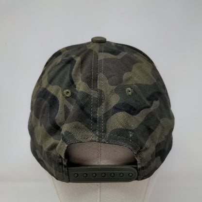 Wookles & Co. Lizard Snapback Hat One Size Camo Embroidered Adjustable