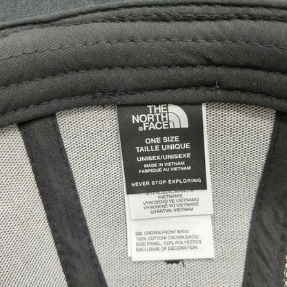 The North Face Trucker Hat Black One Size Idaho KRC Logo Mesh Snapback Cotton