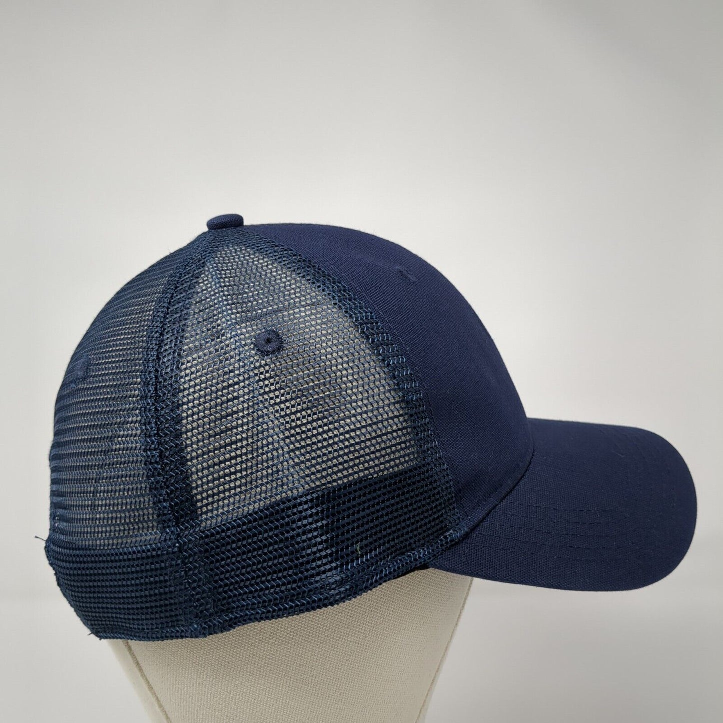 Carhartt Snapback Mesh Back Trucker Hat Blue One Size AiDash Adjustable