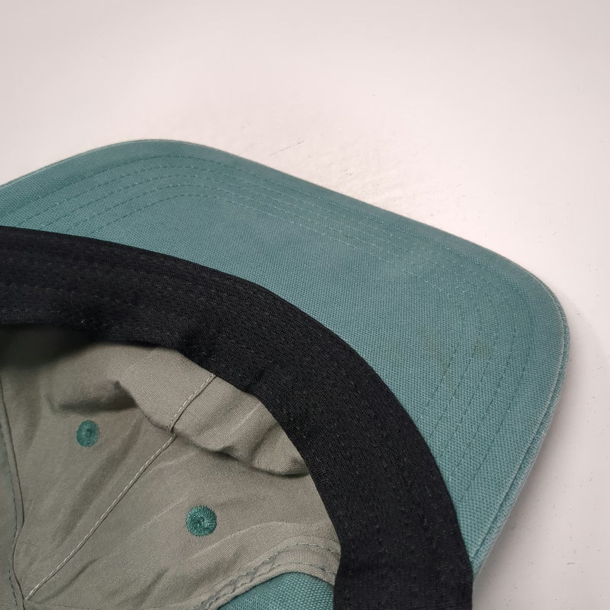 Carhartt Baseball Cap Green One Size Strapback Canvas Logo Patch Branded hat
