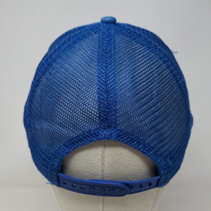 Guy Harvey Snapback Mesh Back Trucker Hat Blue One Size Embroidered