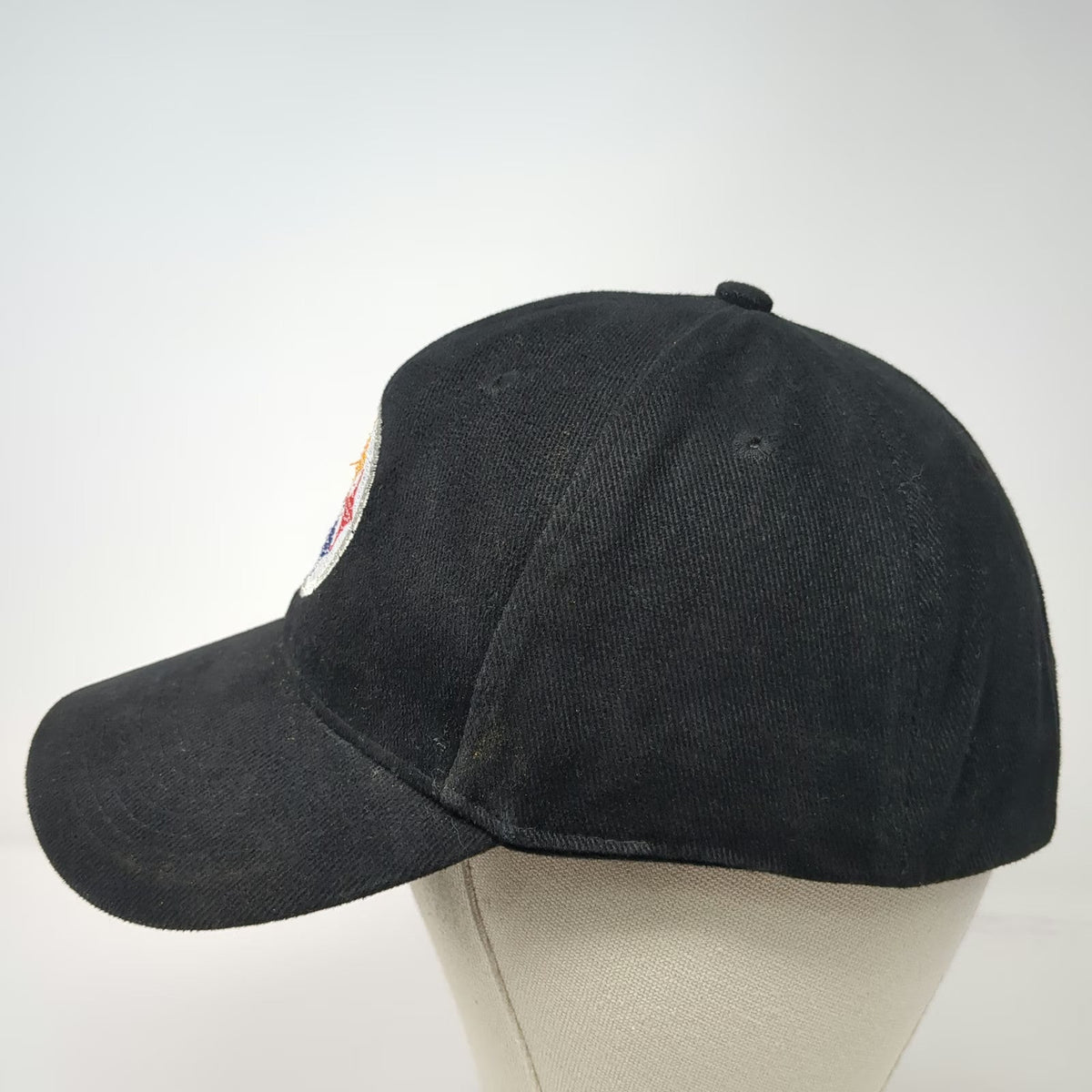 Lightwear NFL Pittsburgh Steelers Light Up Glow Black Cap Hat One Size Strapback