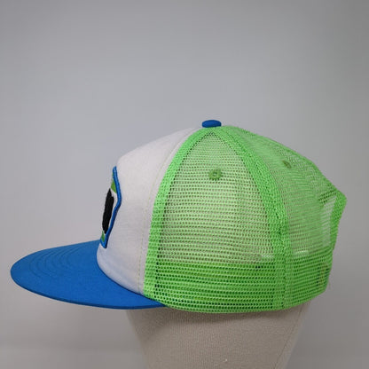 Riviera Maya Snapback Mesh Back Trucker Hat Multi One Size Adjustable