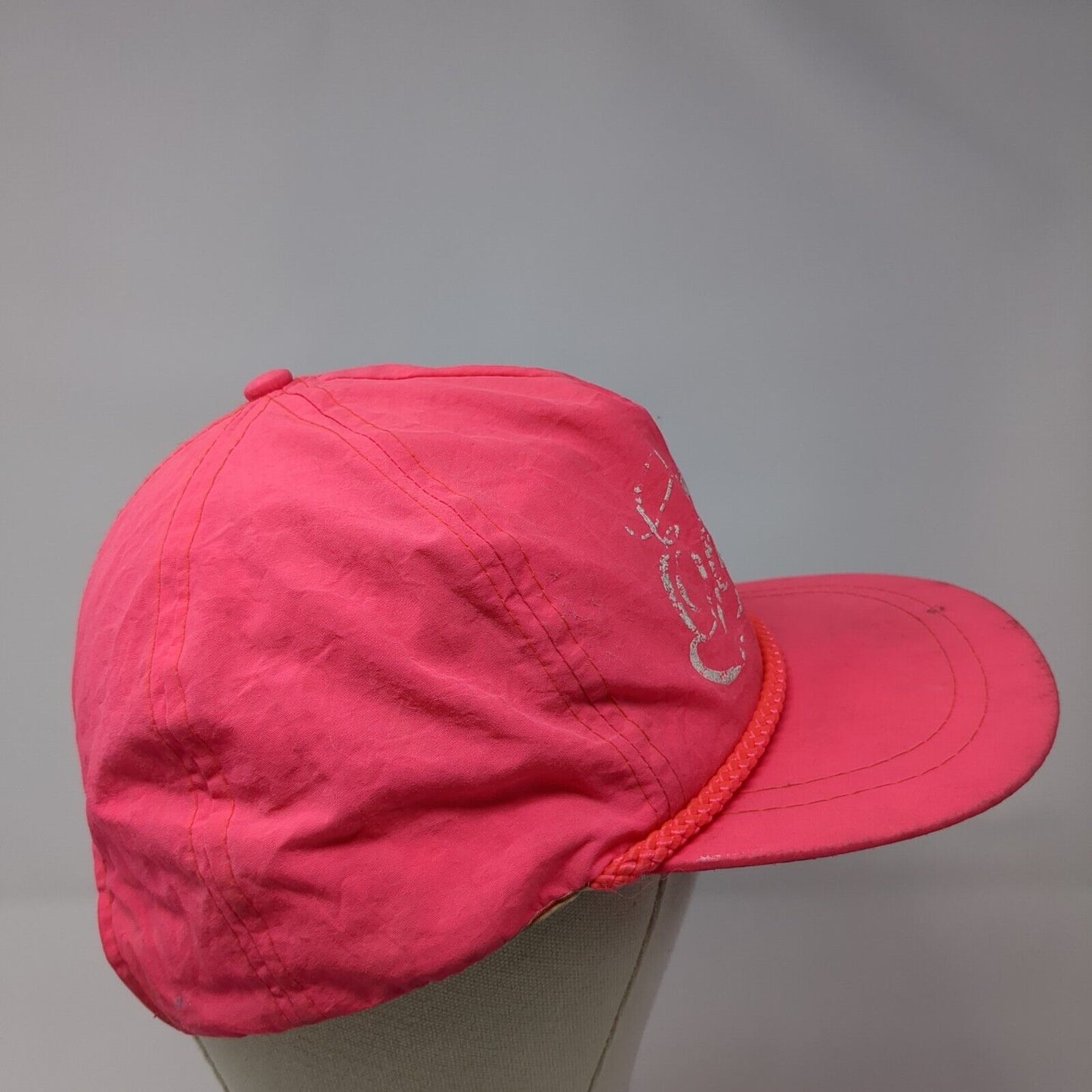 Colorado Reno Snapback Hat Pink One Size Adjustable 6 Panel Rope KC Caps