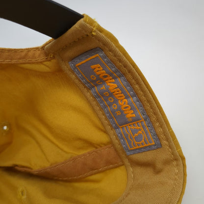 Richardson 5 Panel Yellow One Size Pacific Northwest Mountains Rope Snapback Hat