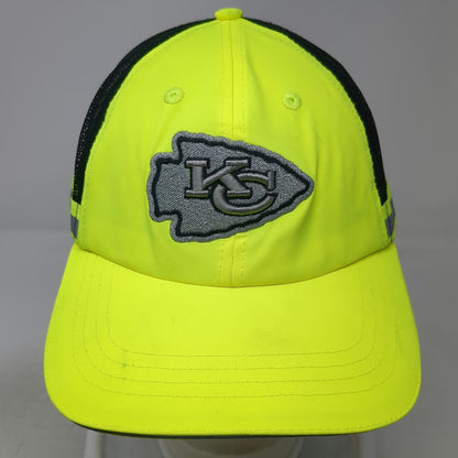 Buffalo Outdoors Kansas City Chiefs NFL Trucker Hat Green OSFM Reflective Mesh
