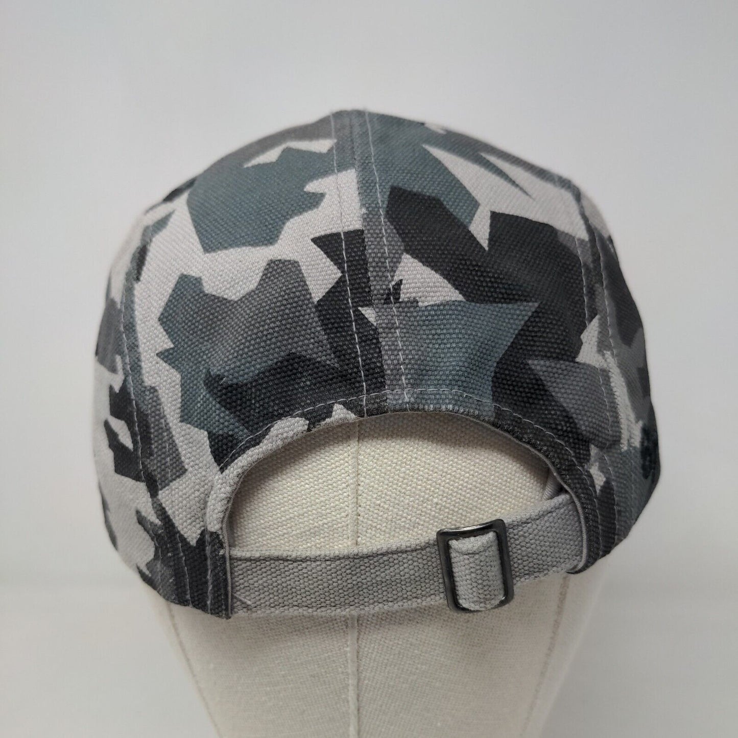 Aeropostale Men's Slideback Hat Gray Camo Size OS 100% Cotton Adjustable