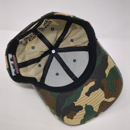 Farm Bureau Ins. Patch Snapback Hat Camouflage One Size Adjustable
