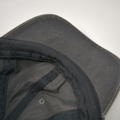Fabletics Baseball Cap Gray One Size Checkerboard Strap Adjustable Cotton Hat