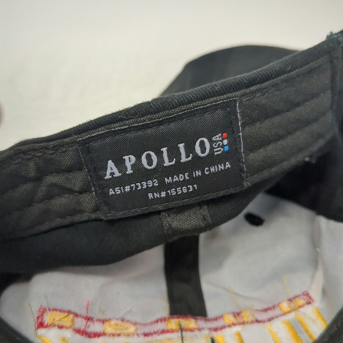 Apollo USA Judge Judy Baseball Cap Black One Size Slideback Hat TV Show Logo