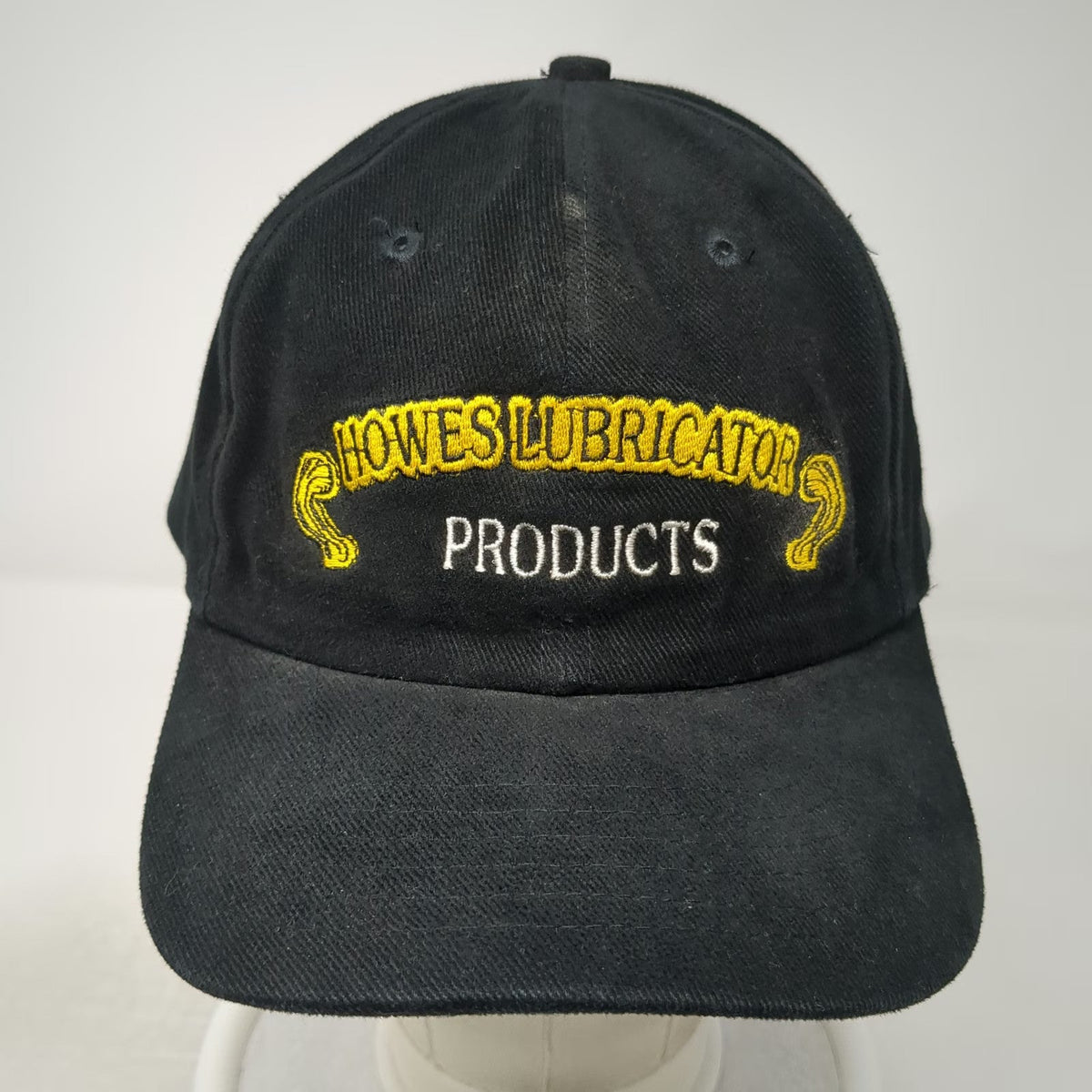 Falcon Baseball Cap Black One Size Slideback Howes Lubricator Products Hat