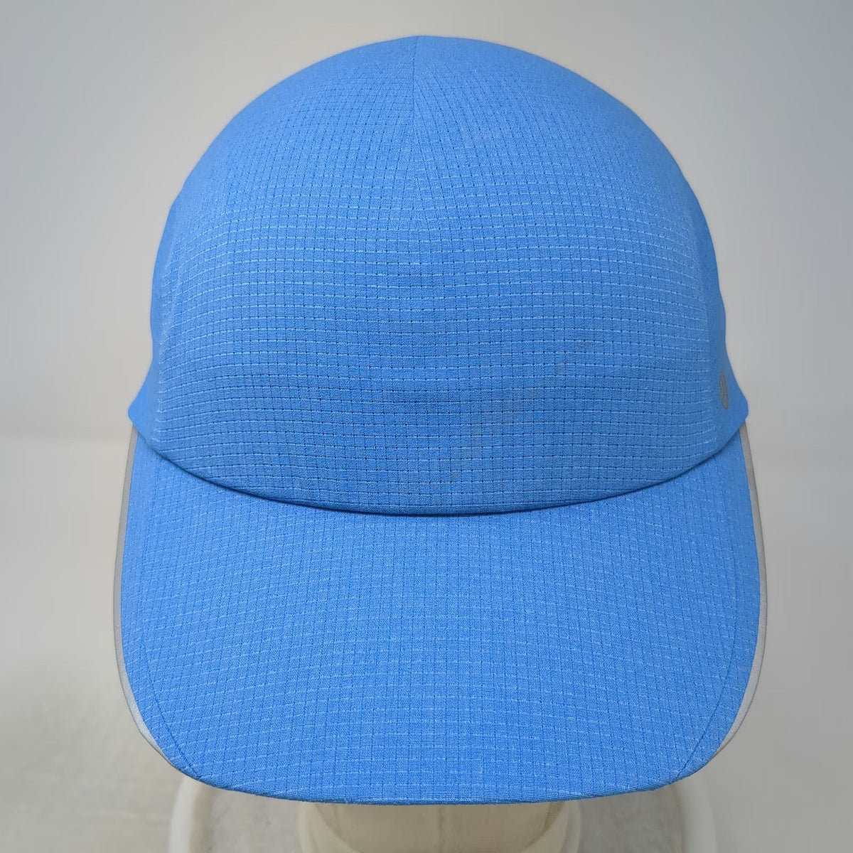 Lululemon Baseball Cap Blue One Size Reflective Logo Slideback Mesh Running Hat