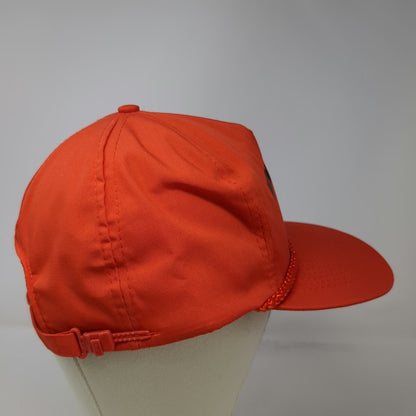 Otto 5 Panel Orange Hat Oregon State Beavers NCAA OSU 1995 Rope Brim Vintage