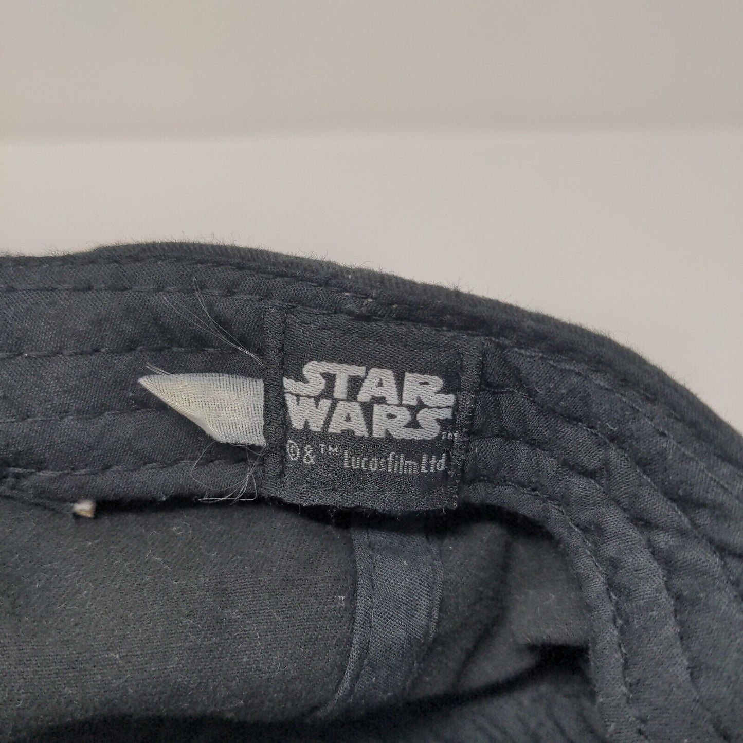 Star Wars Porg Slideback Hat Black One Size Adjustable Embroidered