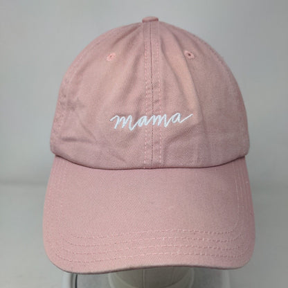 Mama Slideback Hat Pink OSFA Embroidered Declaration & Co. Alternative