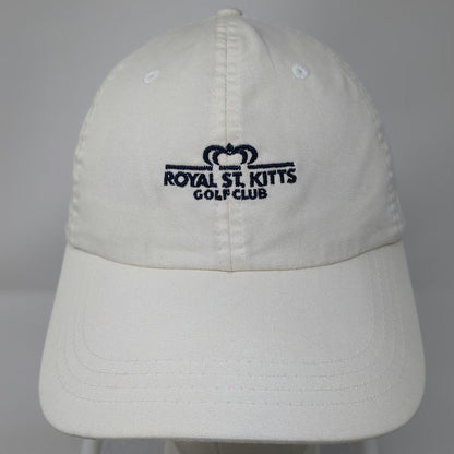 Ahead Royal St Kitts Golf Club Baseball Cap White One Size Lightweight Cotton
