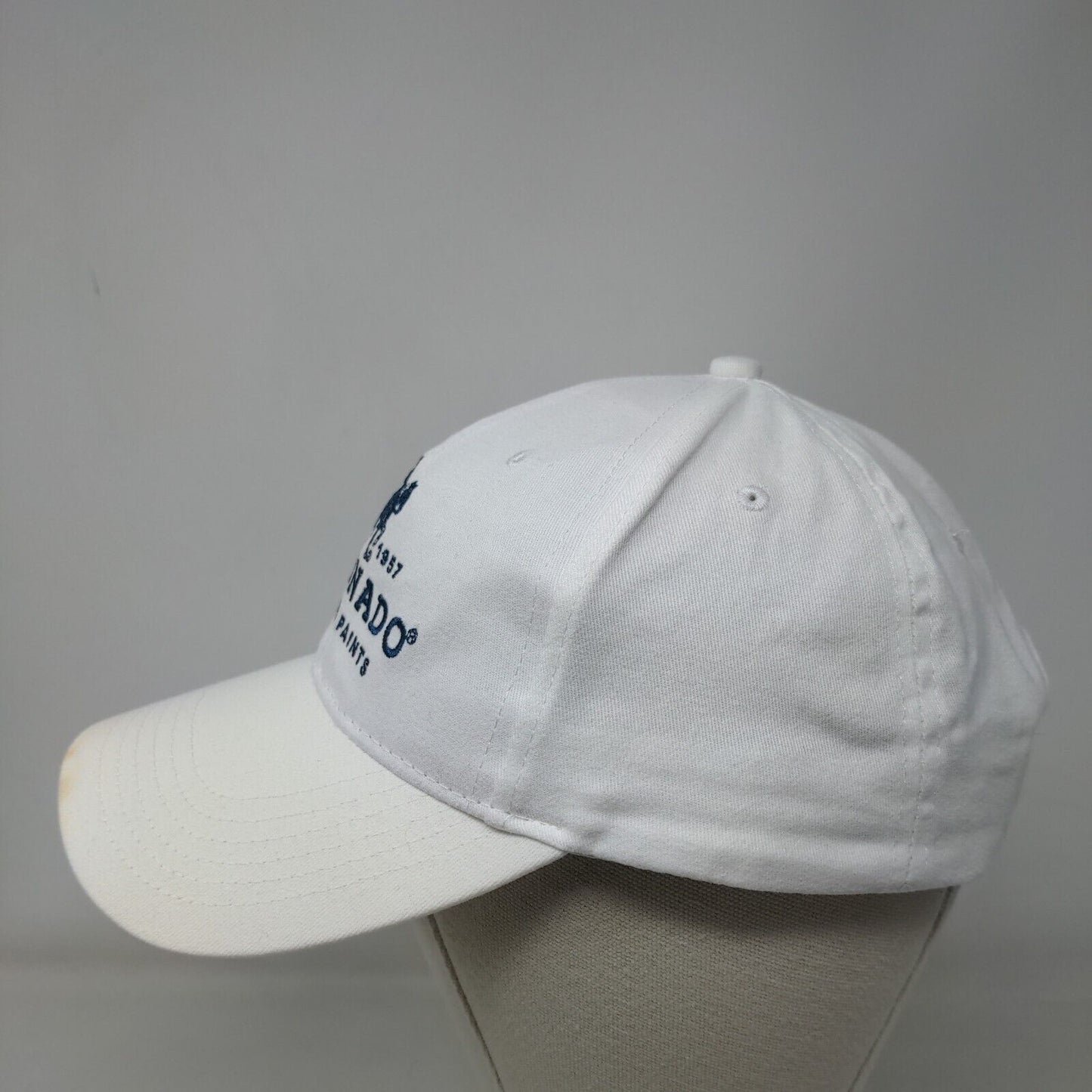 Coronado Premium Paints Est. 1957 Strapback Hat White One Size Embroidered