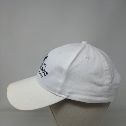 Coronado Premium Paints Est. 1957 Strapback Hat White One Size Embroidered
