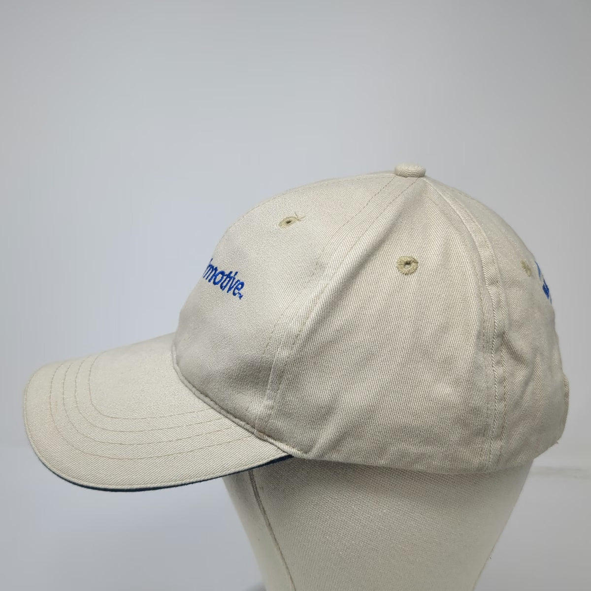 Dallas Airmotive BBA Aviation Slideback Baseball Cap Beige One Size Hat