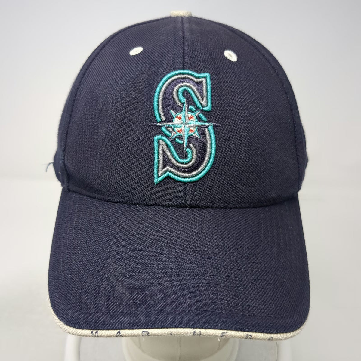 Seattle Mariners MLB Twins Enterprise Baseball Cap Blue One Size Strapback Hat