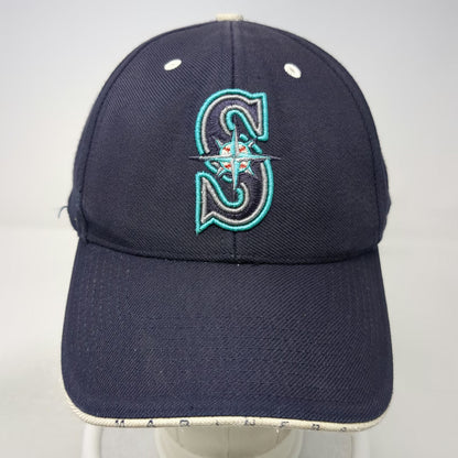 Seattle Mariners MLB Twins Enterprise Baseball Cap Blue One Size Strapback Hat