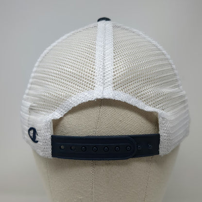 Champion Trucker Hat Blue One Size Hershey's Embroidered Mesh Snapback Logo Cap