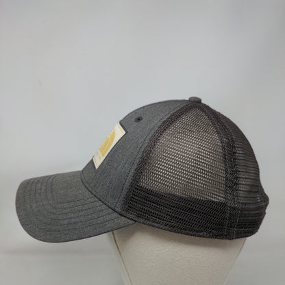 The North Face Snapback Mesh Back Trucker Hat Gray One Size 6 Panel
