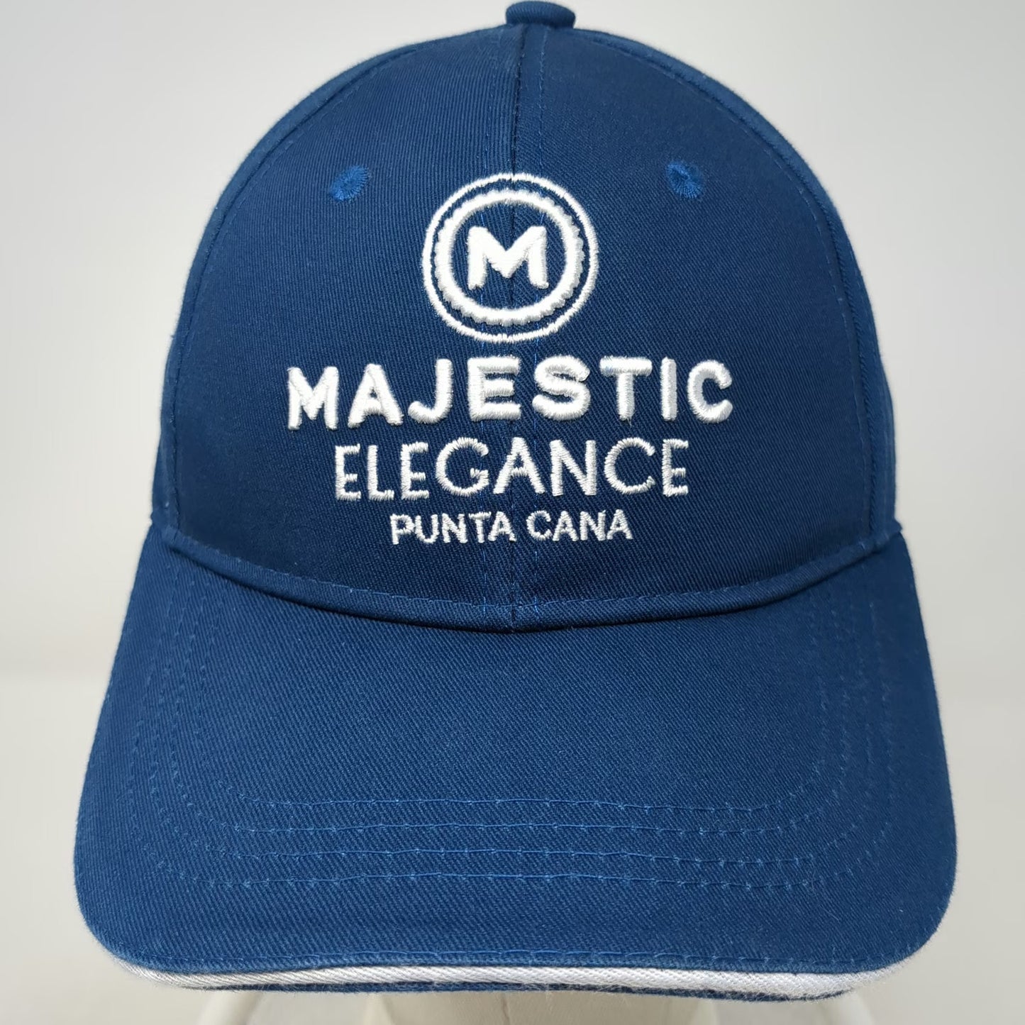 Majestic Elegance Punta Cana Resort Baseball Cap Blue OSFM Travel Souvenir Hat