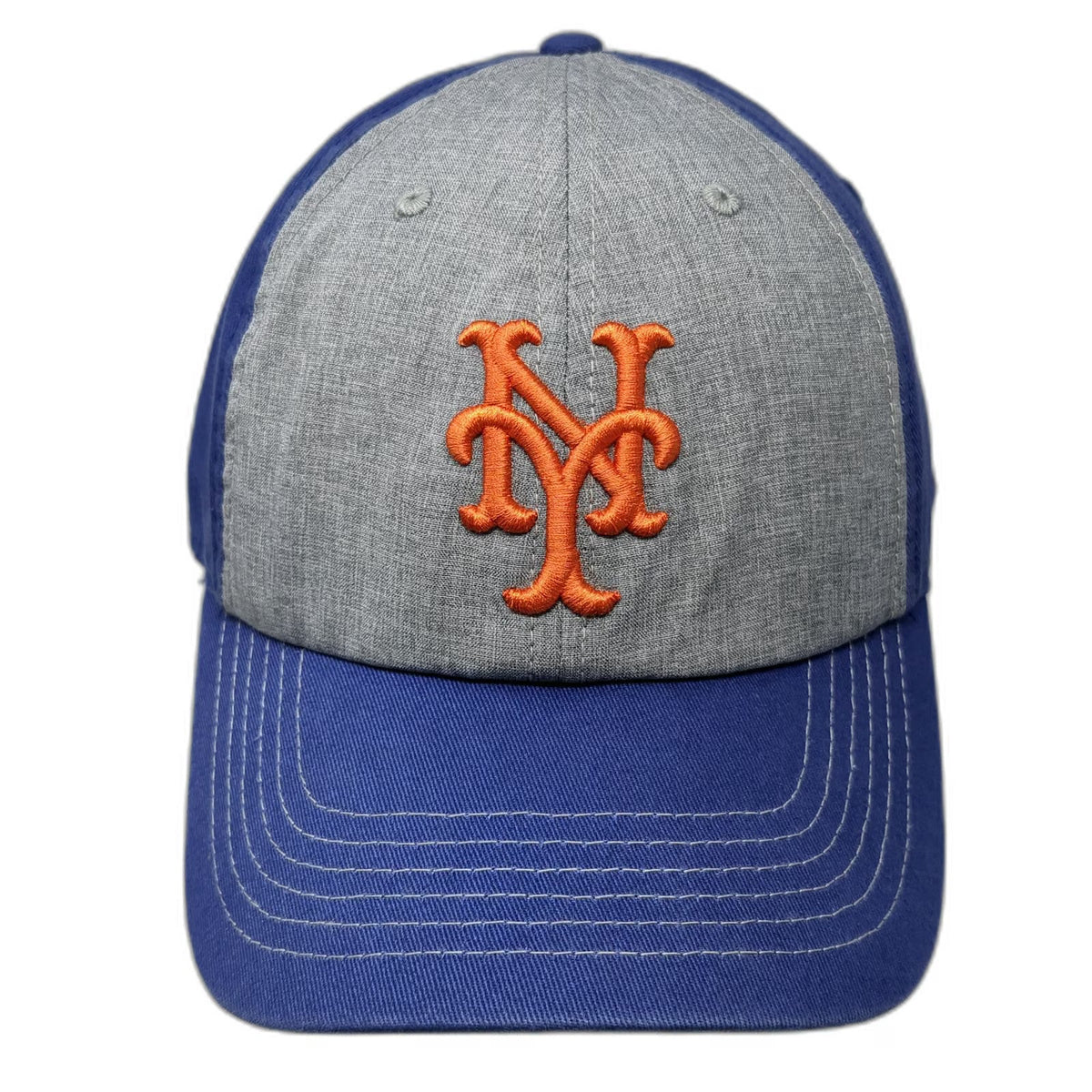 New York Mets MLB Fan Favorite Baseball Cap Blue Gray One Size Cooperstown Hat