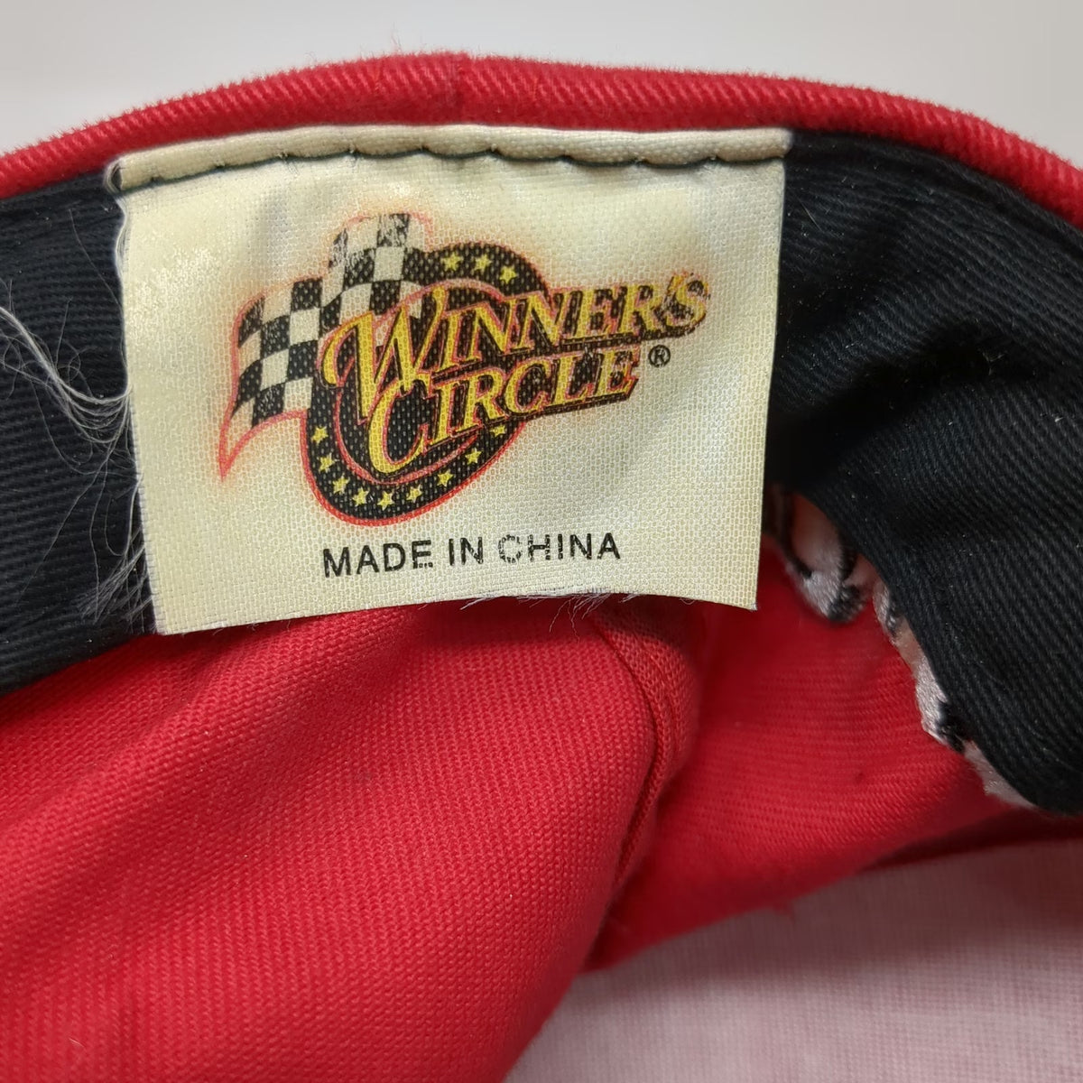Winner's Circle Baseball Cap Red One Size Bud Racing Dale Earnhardt Jr #8 Hat