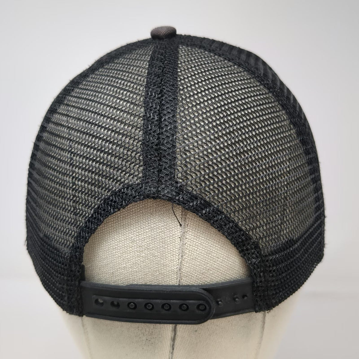 Bass Pro Shops Trucker Hat Black One Size Mesh Back Snapback Bass Fish Patch