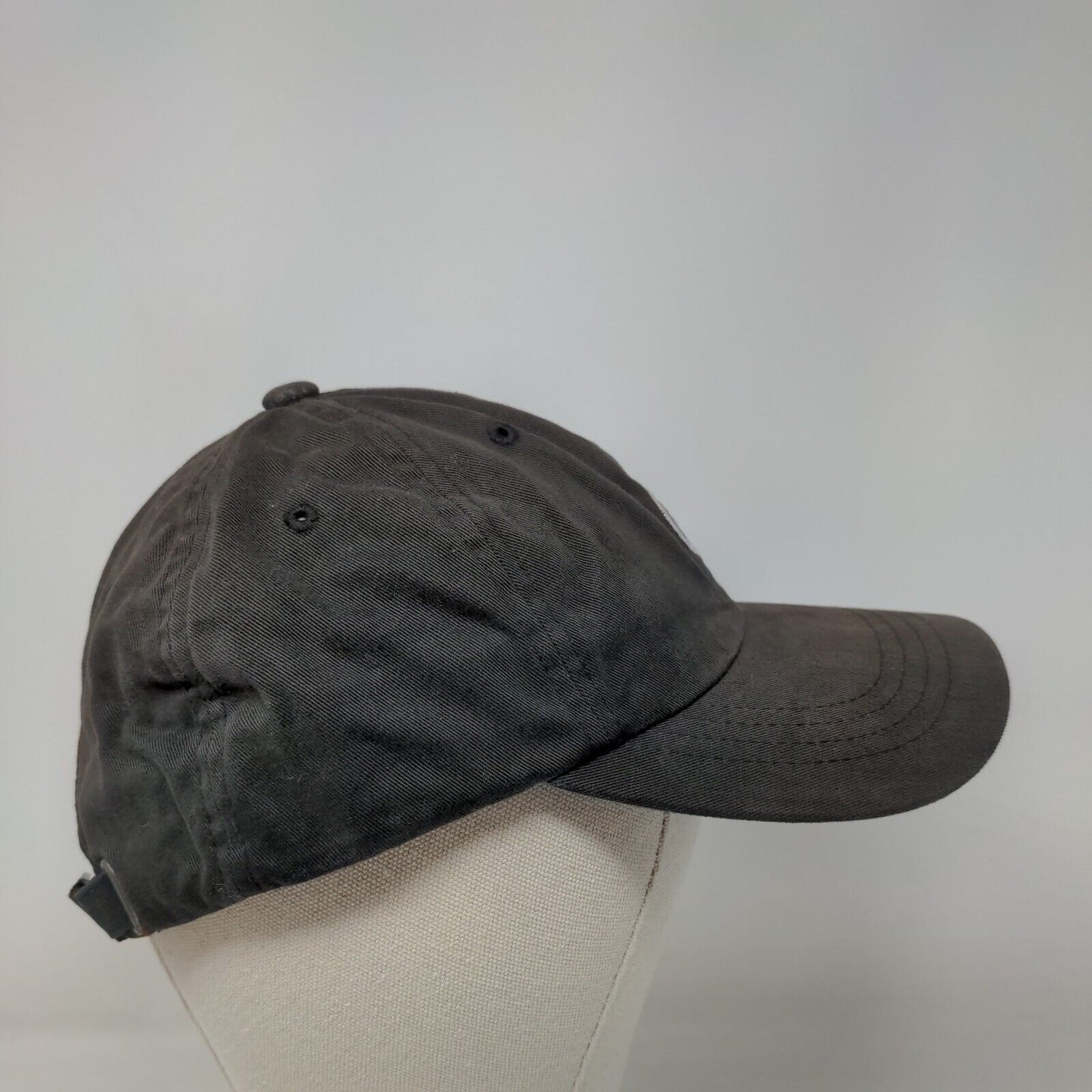 Yupoong Slideback Hat Black One Size Adjustable Embroidered The Classics 6 Panel