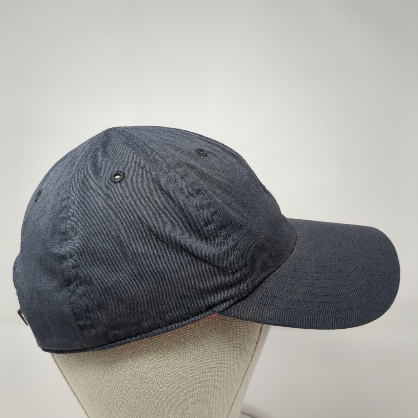 Adidas 3 Stripes Strapback Hat Gray One Size Adjustable 6 Panel Solid