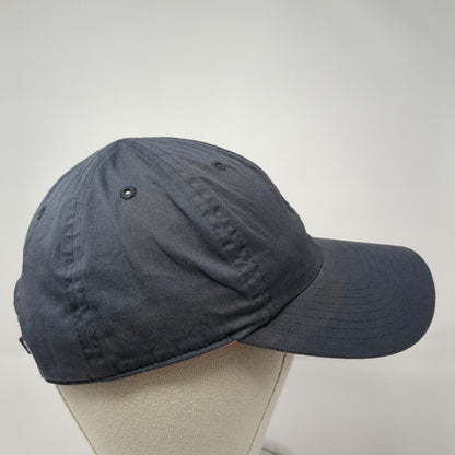 Adidas 3 Stripes Strapback Hat Gray One Size Adjustable 6 Panel Solid