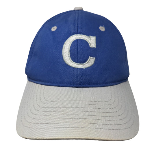 OC Sports Men's Strapback Hat Blue Size OSFM Embroidered C Logo