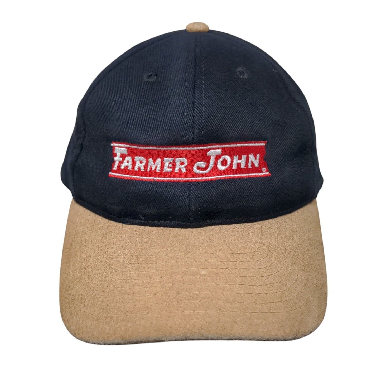 Farmer John Slideback Hat Multi OSFA Adjustable Embroidered Colorblock