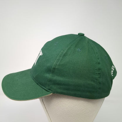 CAT Baseball Cap Green OSFM Foley Incorporated Embroidered Logo Adjustable Hat