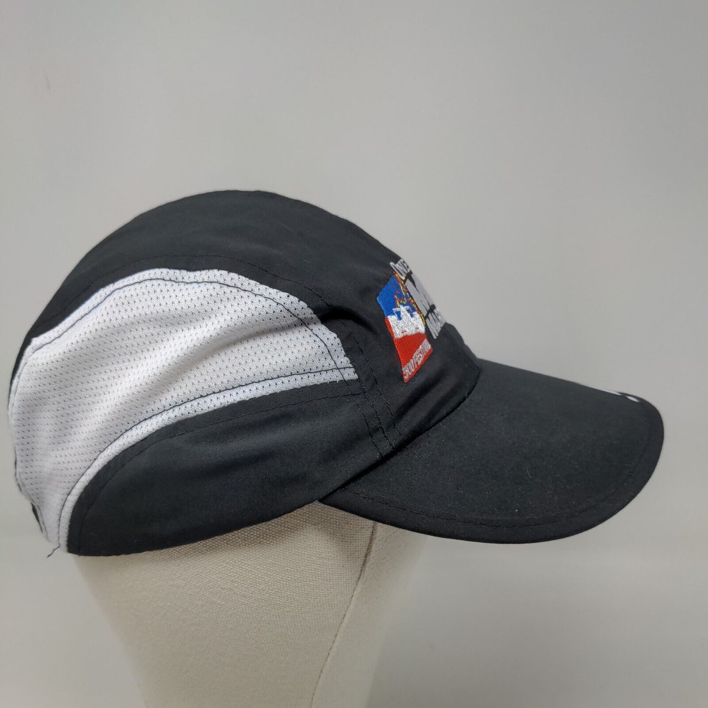 One America Indy 500 Mini Marathon Hat Logo Embroidered Logo Checkered Flag