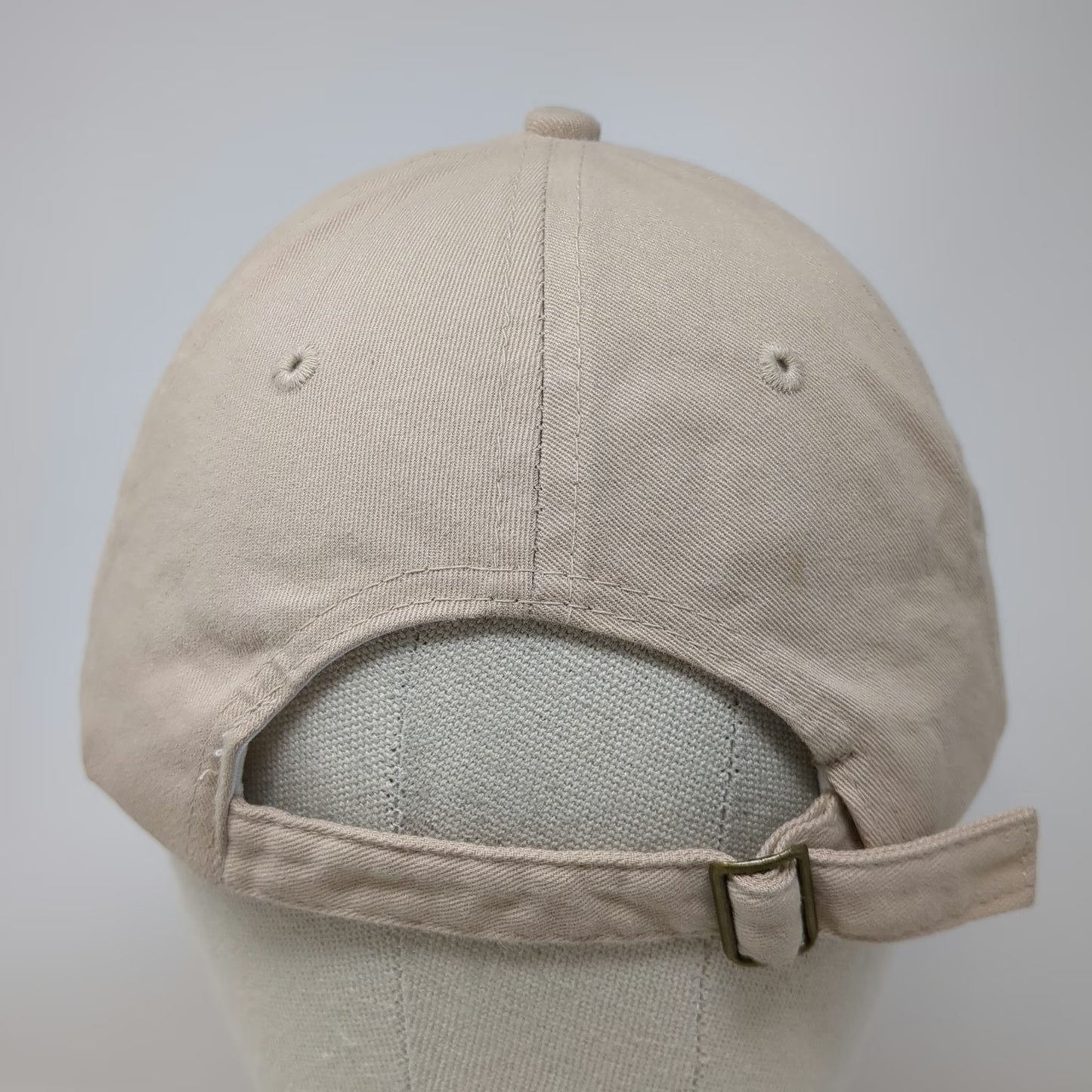 BIG Baseball Cap Beige One Size Buddy Walk National Down Syndrome Society Hat
