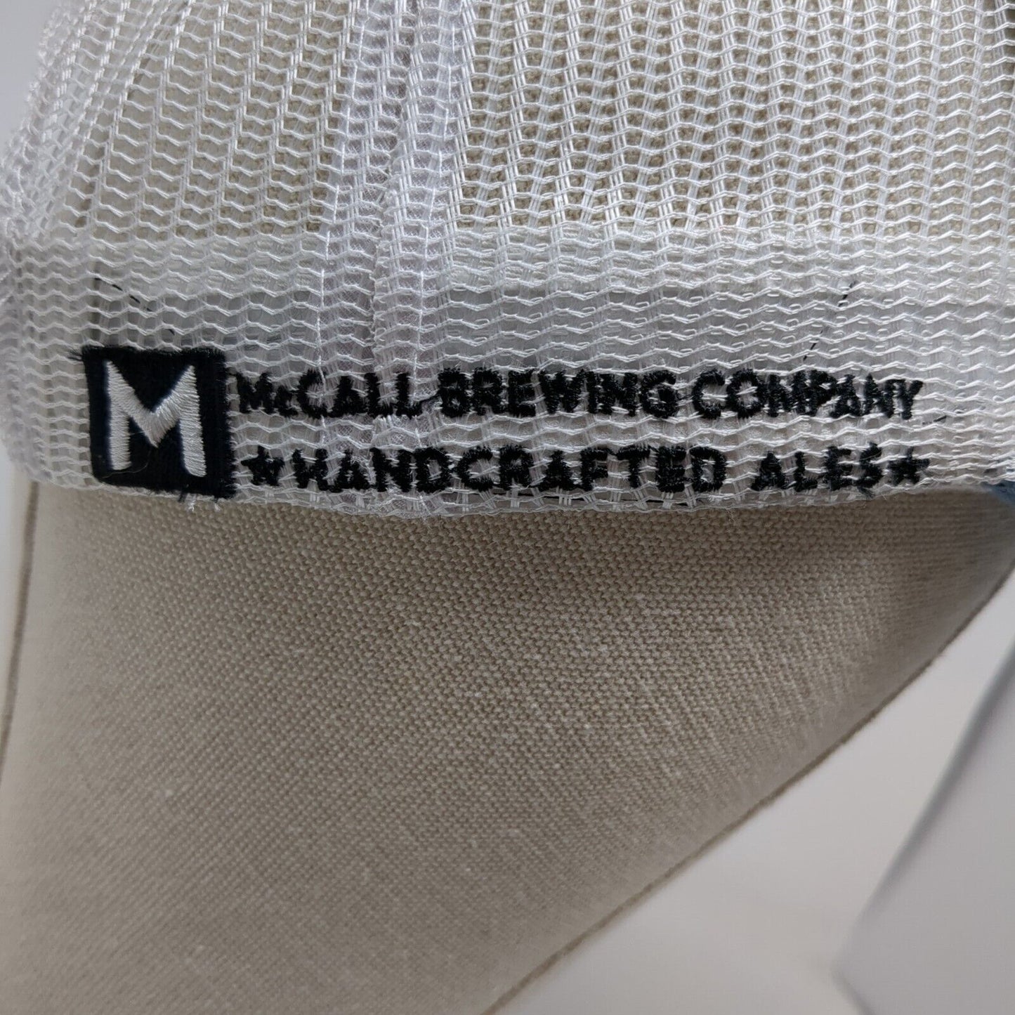 McCall Brewing Company Handcrafted Ales 83638 Trucker Hat Blue OSFA Brewery