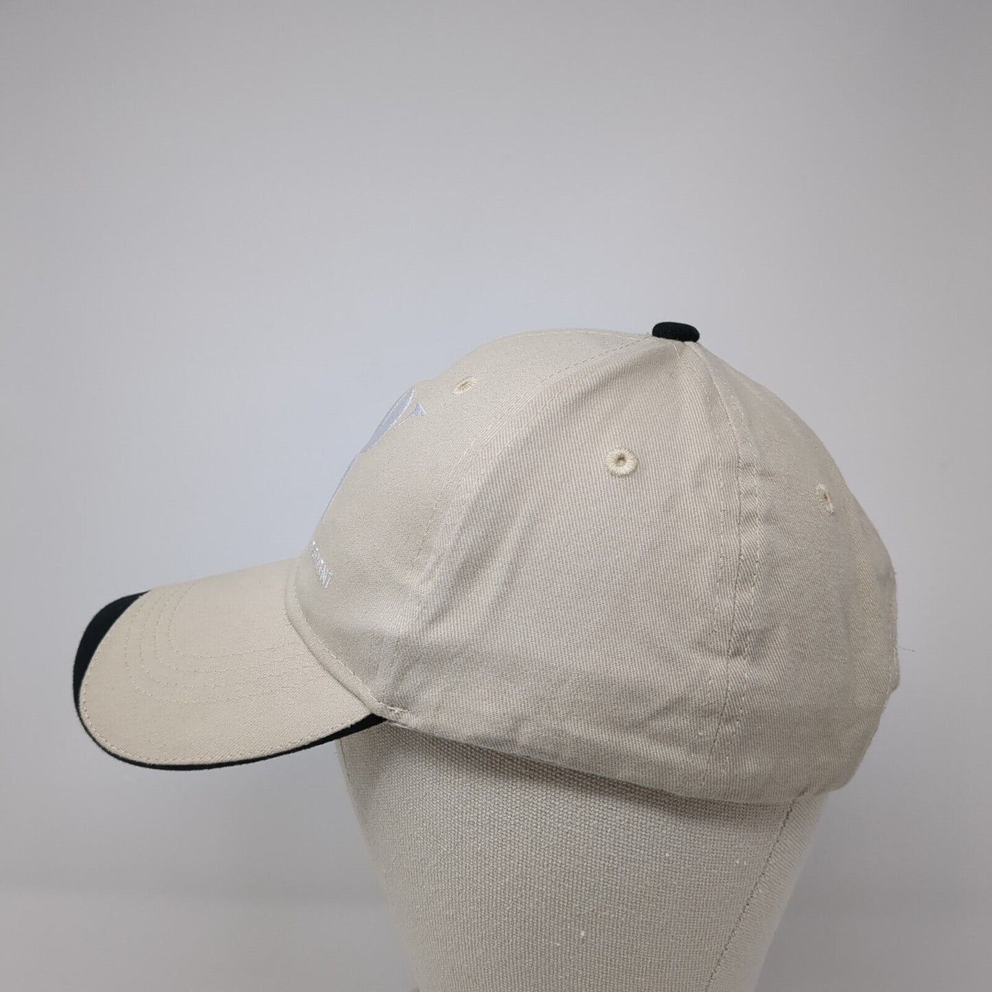 R|W Investment Management Strapback Hat Tan OS Adjustable Embroidered Hit Wear