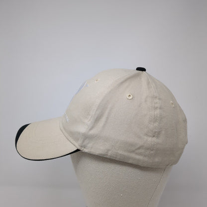 R|W Investment Management Strapback Hat Tan OS Adjustable Embroidered Hit Wear